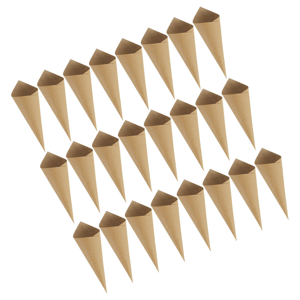 Papercraft Supply Confetti - 90 Stück Papier-Konfetti-Kegel, faltbare Blütenblatt-Kegel, Süßigkeitenhalter