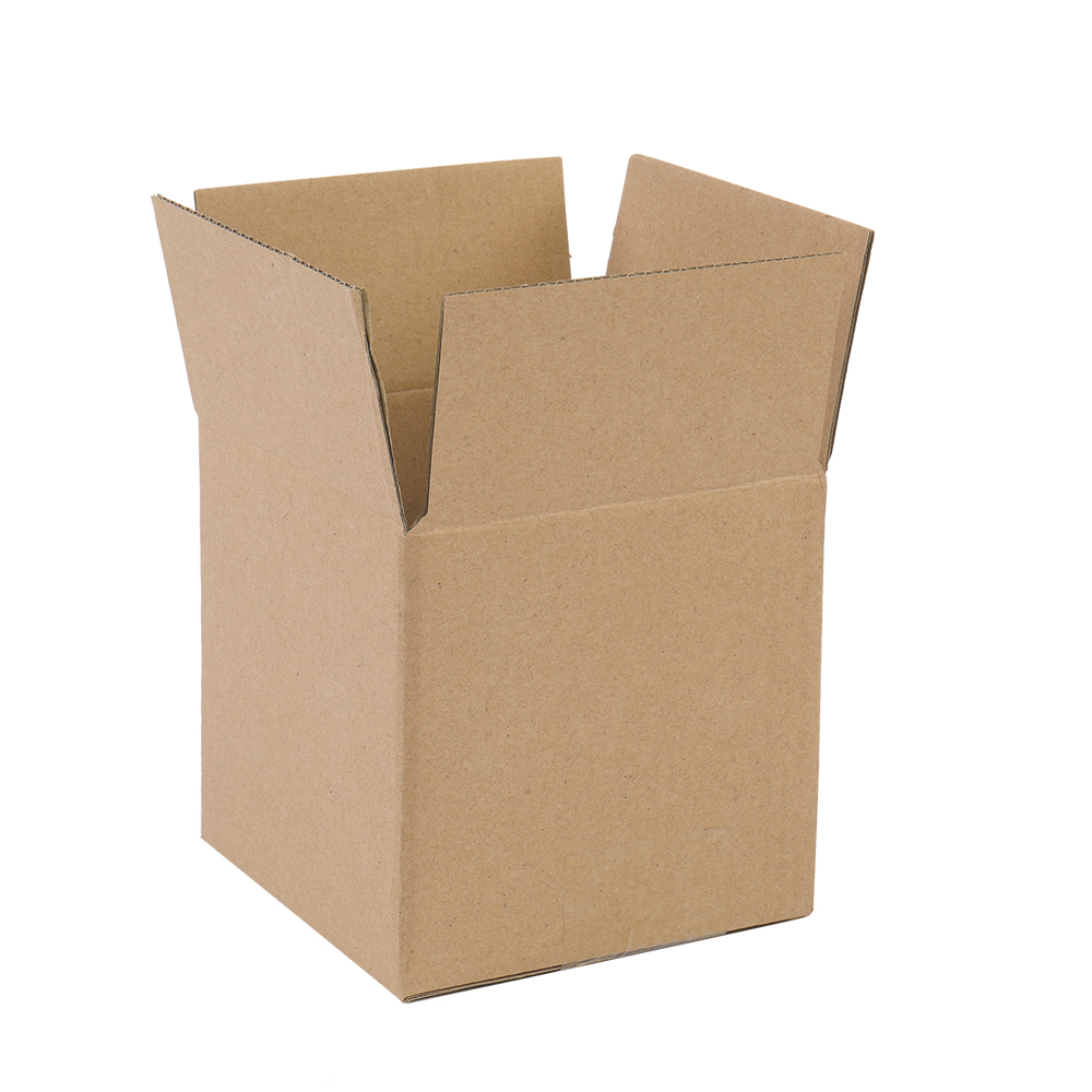 Event Party Box - 100er Pack Gelbe Wellpappe-Kartons 4x4x4 Zoll