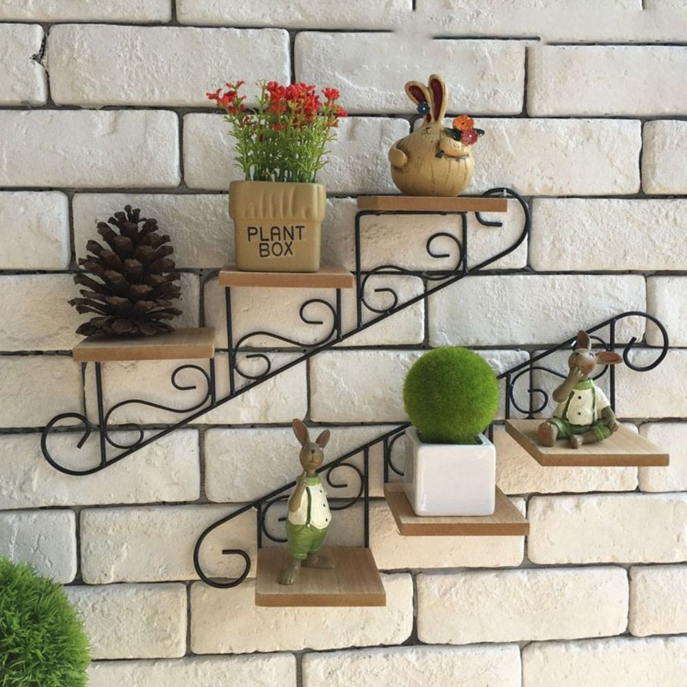 Flower Wall Panel - Amerikanischen Stil Wand-montiert Blumenständer Treppenhaus Form