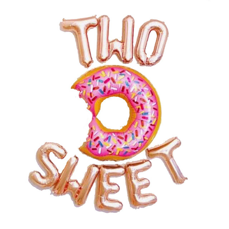 Party Event Supplier - 1 Satz 16 Zoll Roségold Zwei