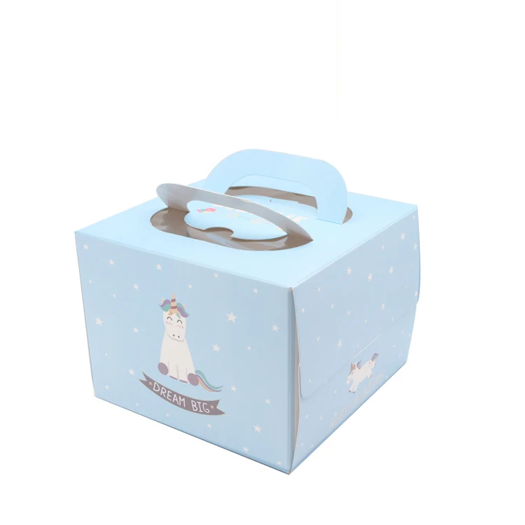 Party Event Supplier - 5 Stück 20,3 cm Kuchenschachtel mit