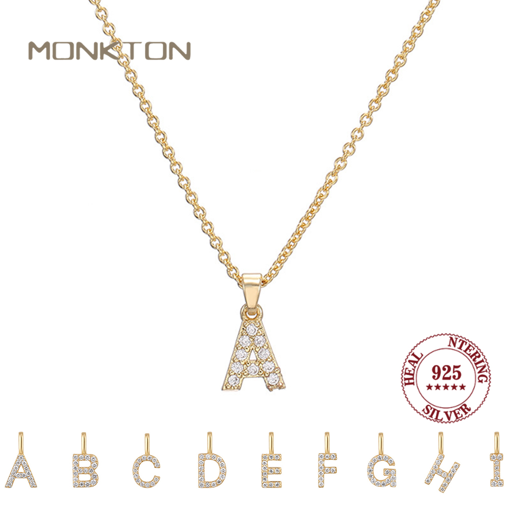 Event Z - Monkton S925 Sterling Silber Buchstaben A-Z