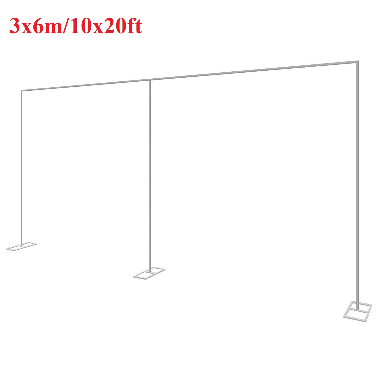 Balloon Arch Kit - 3x6m/10x20ft Metall Hochzeit Bogen Ständer Heavy