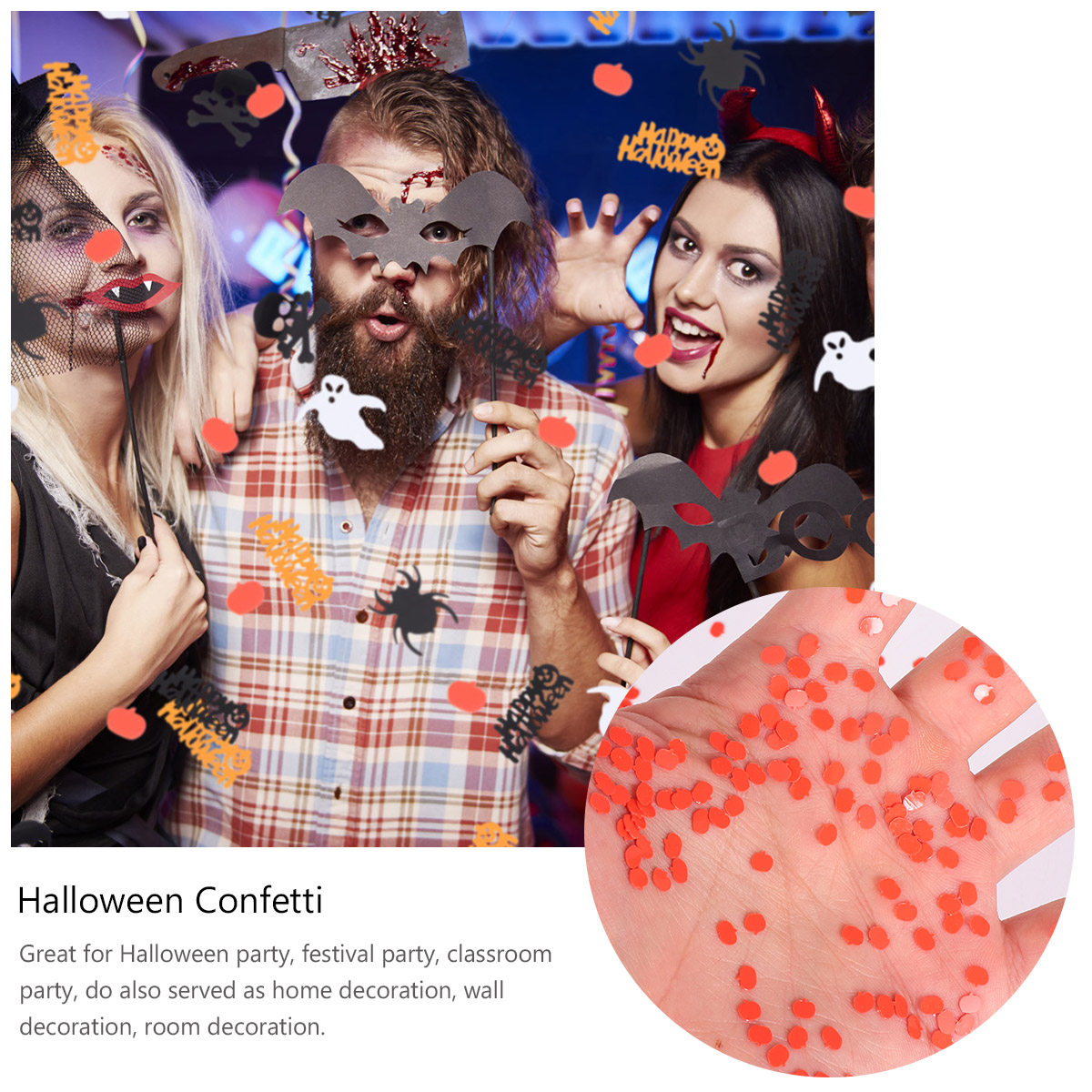 78g Gemischtes Halloween-Party – Papercraft Supply Confetti Bewertung und Preis