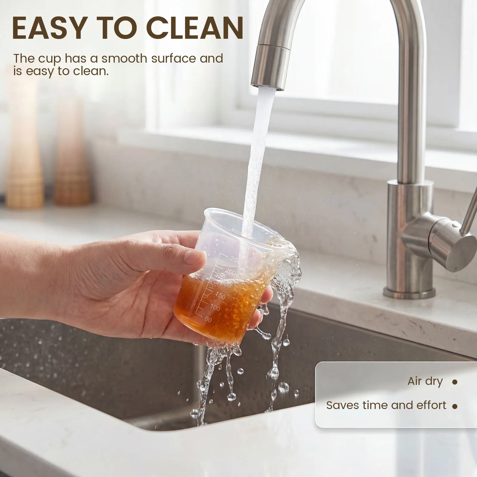 8-teiliges Kunststoff-Messbech – Plastic Cup 50Pcs Bewertung und Preis