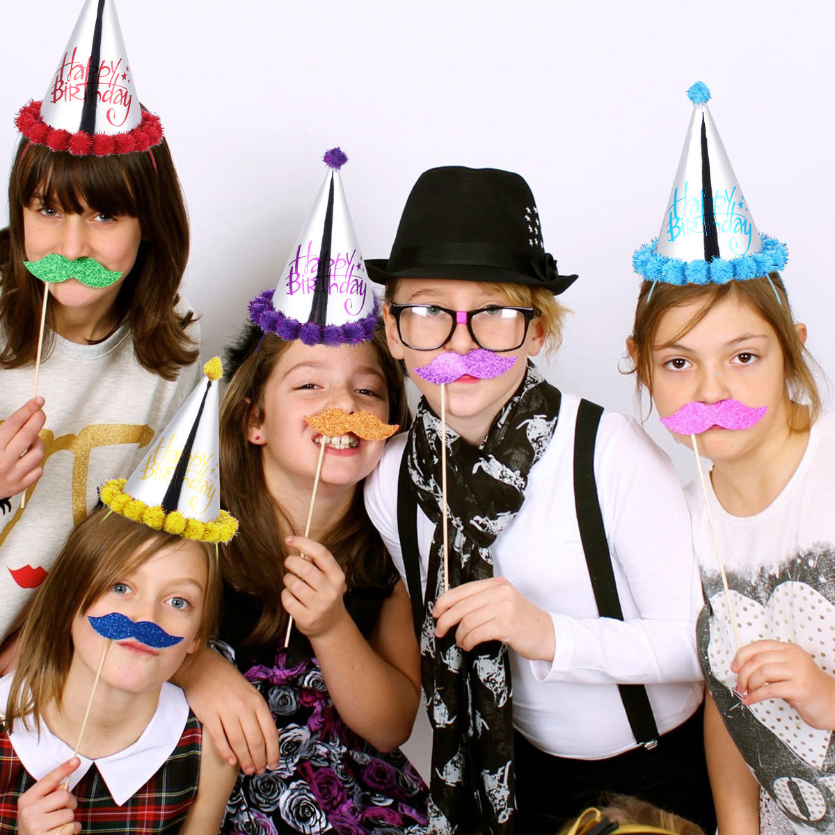 5 Stück Laser-Papier Geburtsta – Party Hat Cone Bewertung und Preis