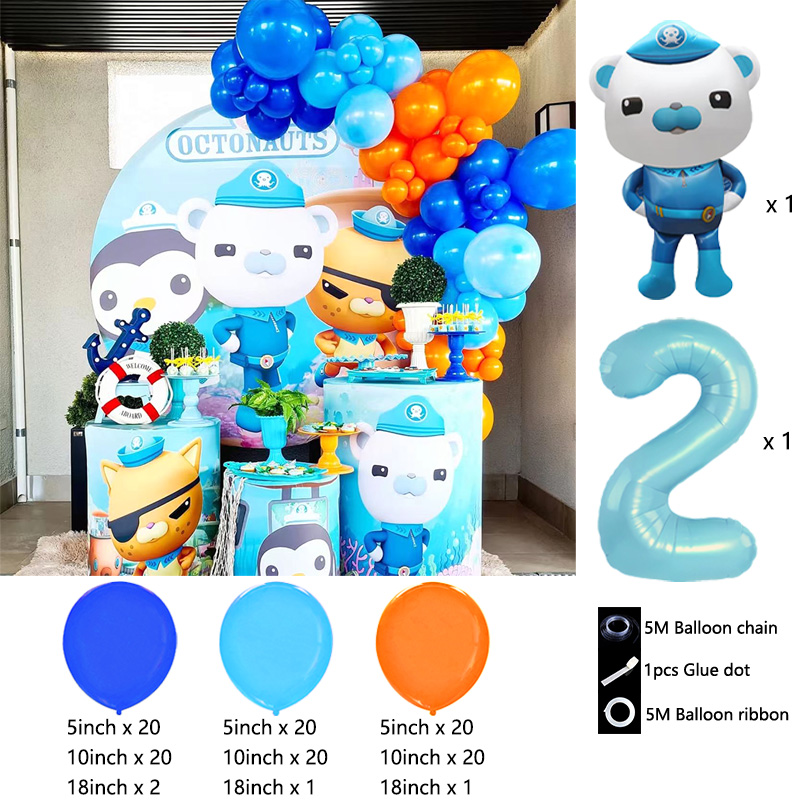 Oktonauten Ballongirlanden-Set – Balloon Arch Kit Bewertung und Preis