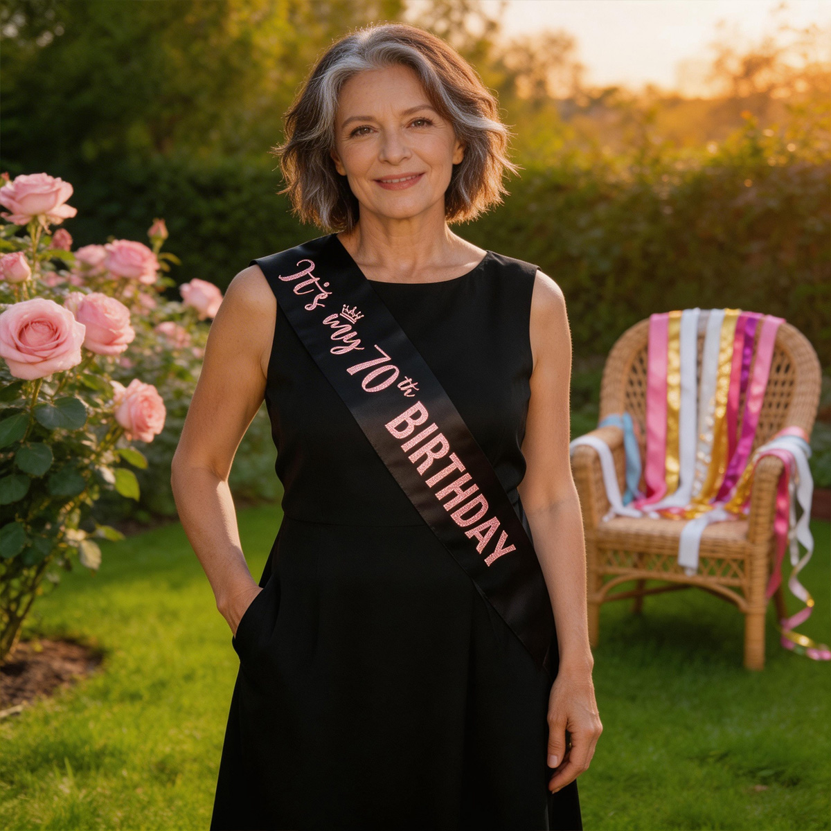 Elegante Schärpe mit der Aufsc – Birthday Sash Glitter Bewertung und Preis