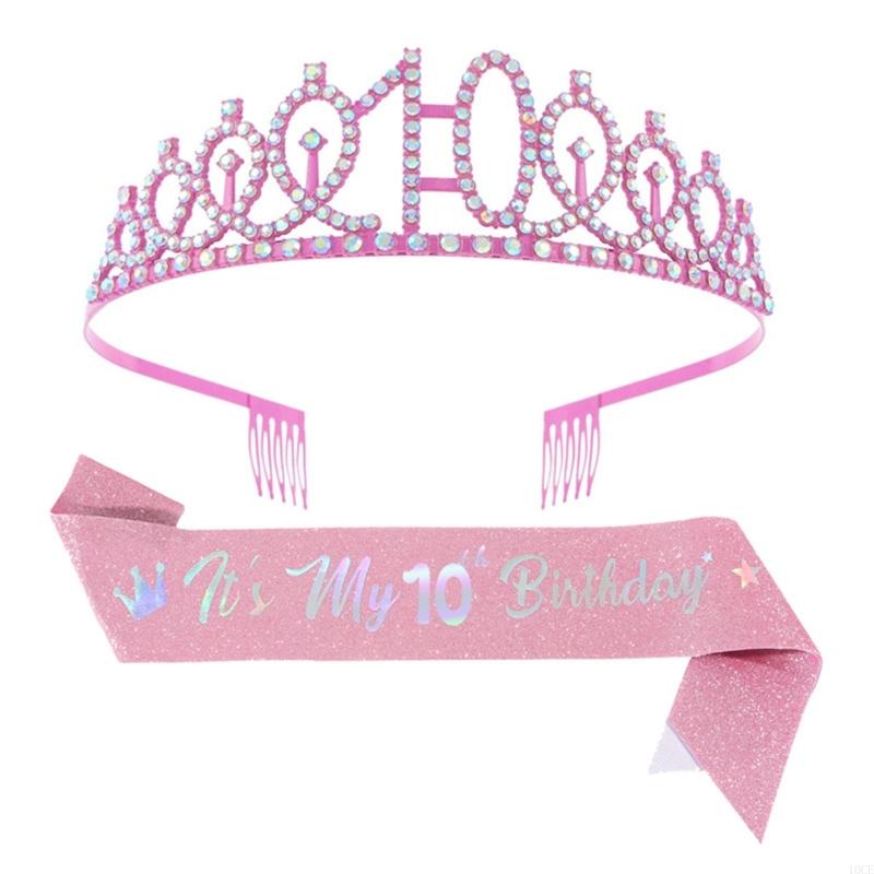 Glitzernde Geburtstags-Diademe – Birthday Sash Glitter Bewertung und Preis