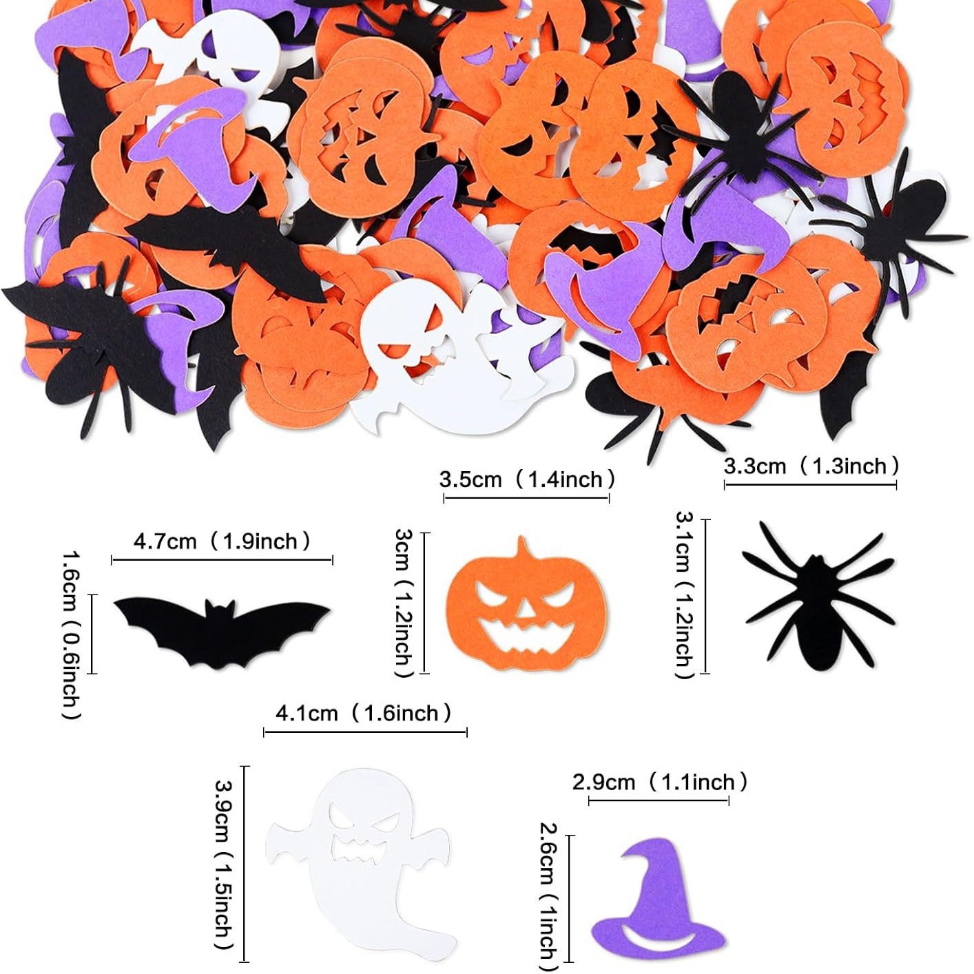 Halloween-Party-Dekorationen K – Papercraft Supply Confetti Bewertung und Preis