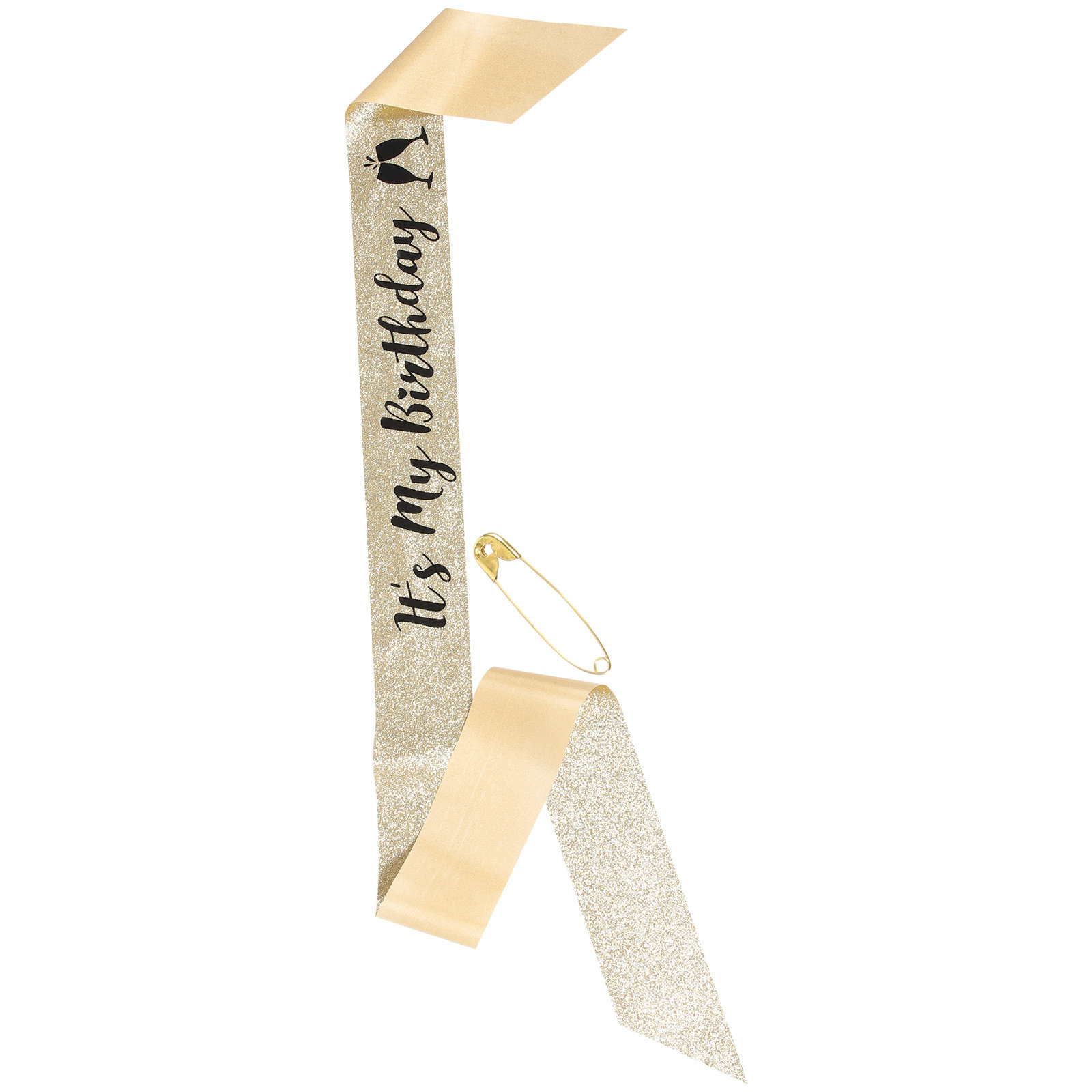 1 Stück Glitzer-Geburtstagssch – Birthday Sash Glitter Bewertung und Preis
