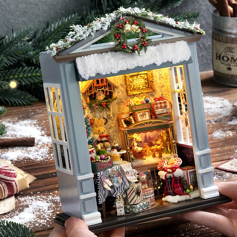 Miniatur-Puppenhaus-Set, 3D-Pu – Event Z Bewertung und Preis