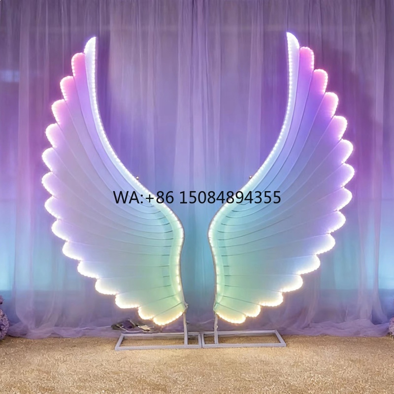 Leuchtende Engelsflügel Lichtr – Event & Party Supply Photos Bewertung und Preis