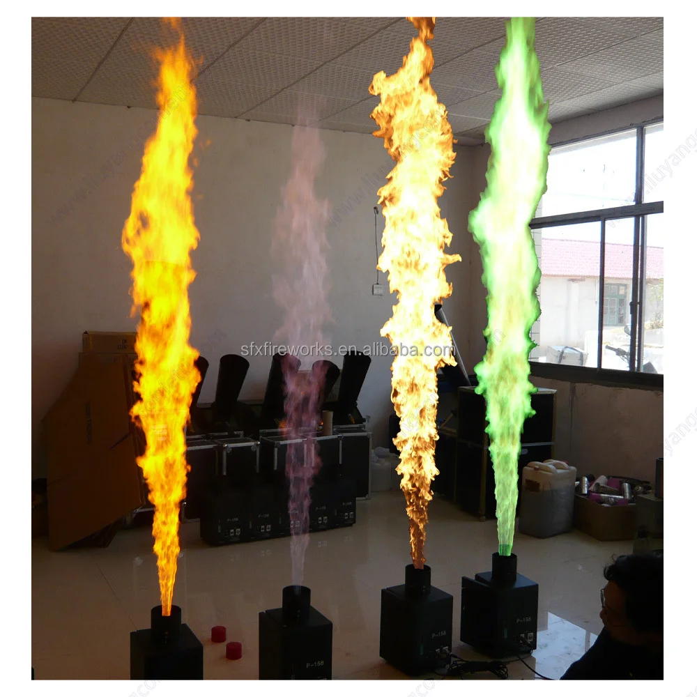 Farbige Flammen 200W DMX Feuer – Confetti Cannon Tube Bewertung und Preis