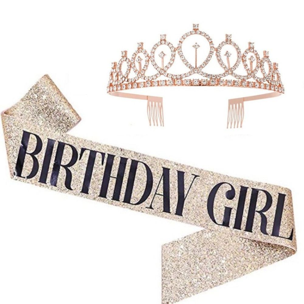 2-teiliges Set Neue Glitzer-Ge – Birthday Sash Glitter Bewertung und Preis