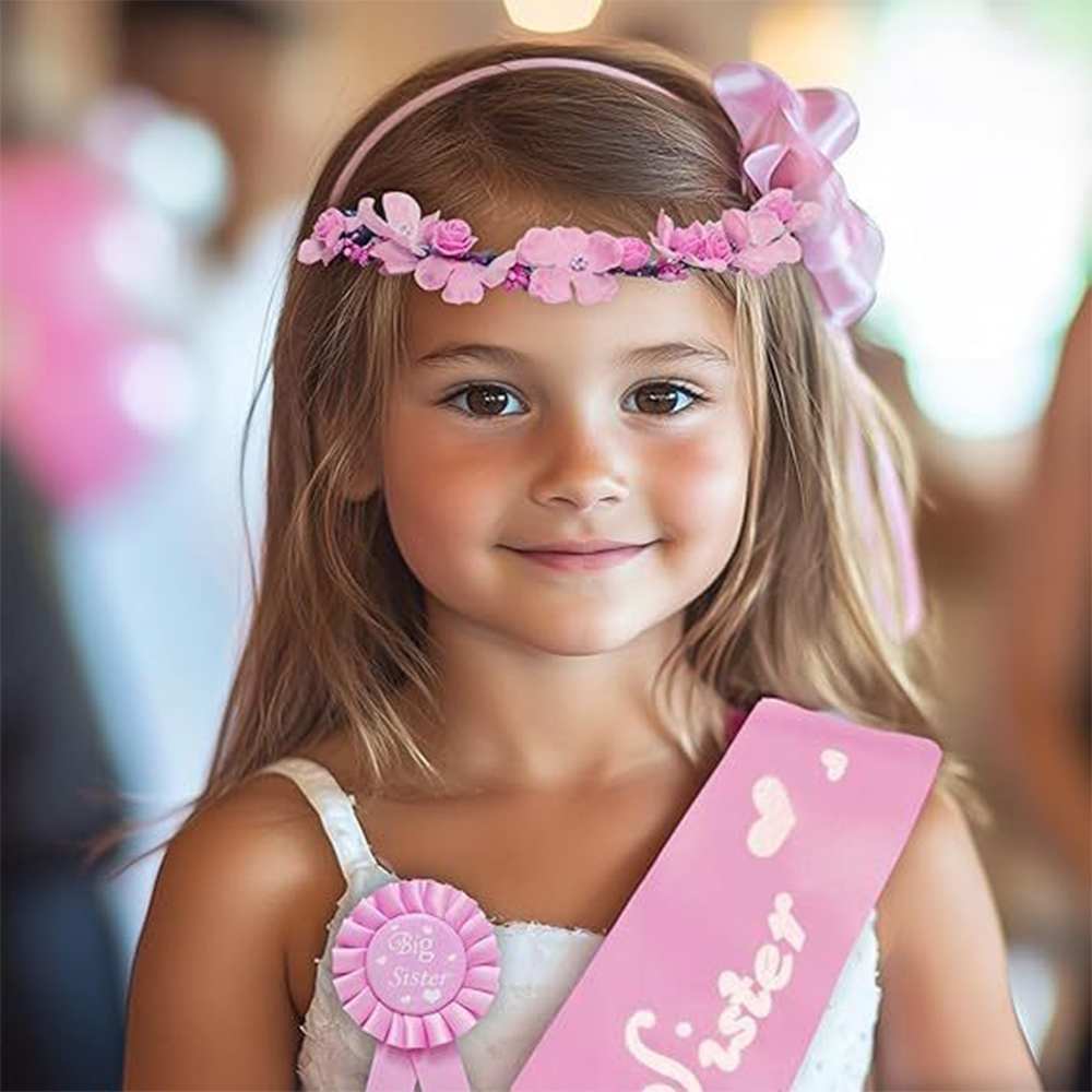Rosa-blaue Babyparty-Glitzer-S – Birthday Sash Glitter Bewertung und Preis