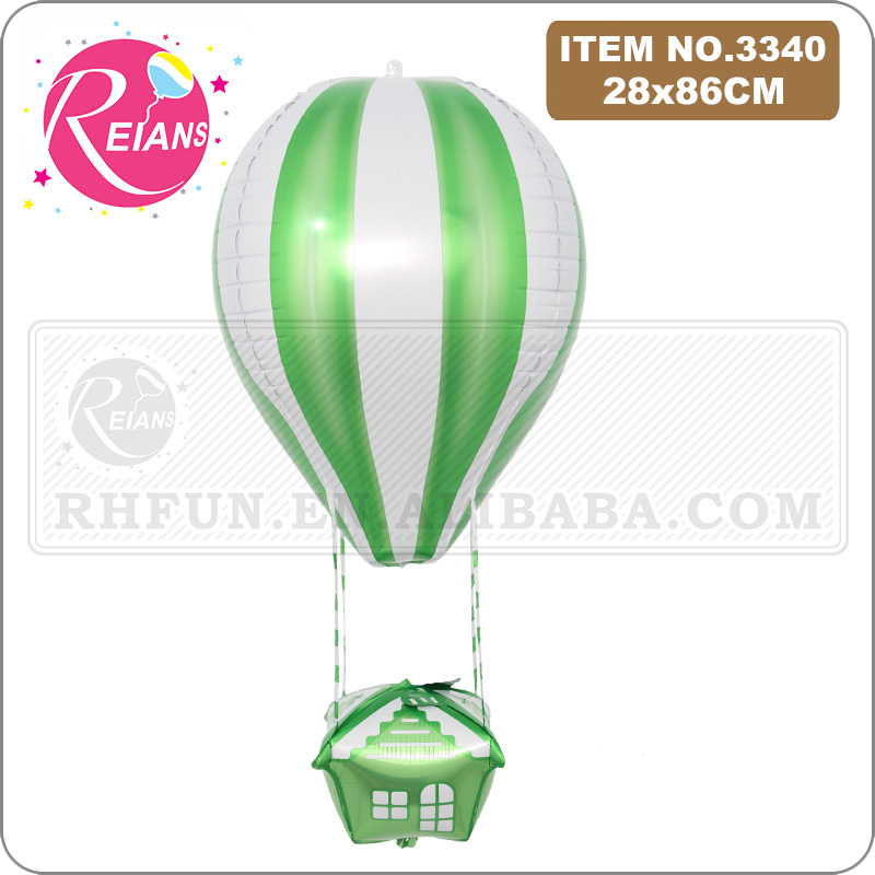 34-Zoll-4D-Heißluftballonform  – Party Event Supplier Bewertung und Preis