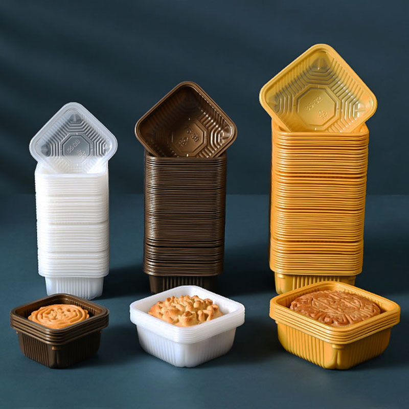 100 stücke Mooncake Plastiks c – Event Party Box Bewertung und Preis