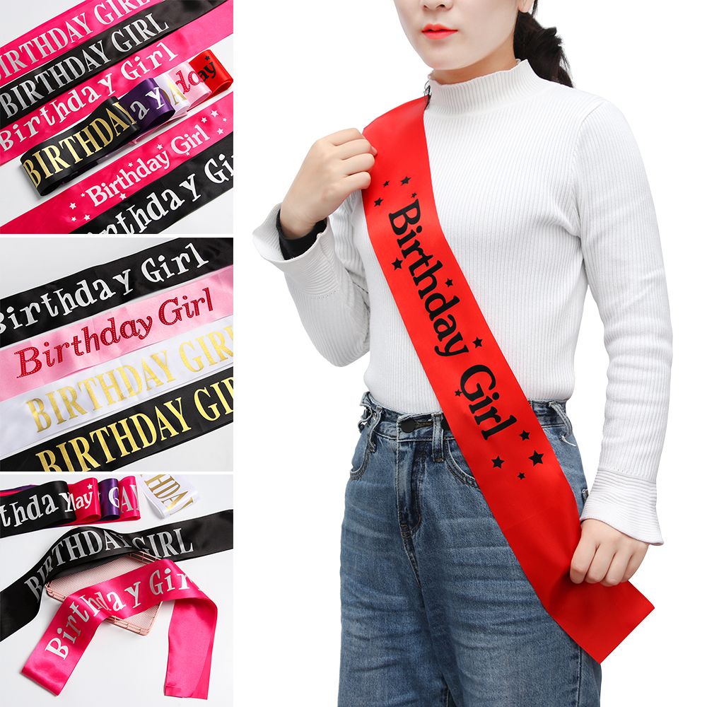 Geburtstagsmädchen, glitzernde – Birthday Sash Glitter Bewertung und Preis
