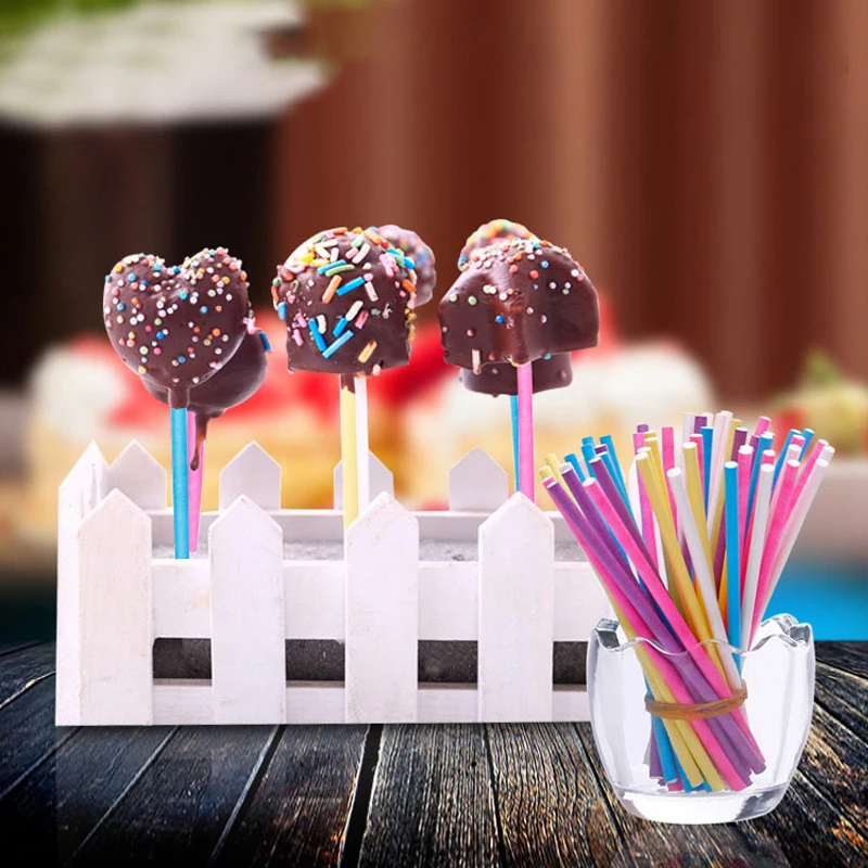 100 Teile/los Papier Lutscher  – Paper Straw Color Bewertung und Preis