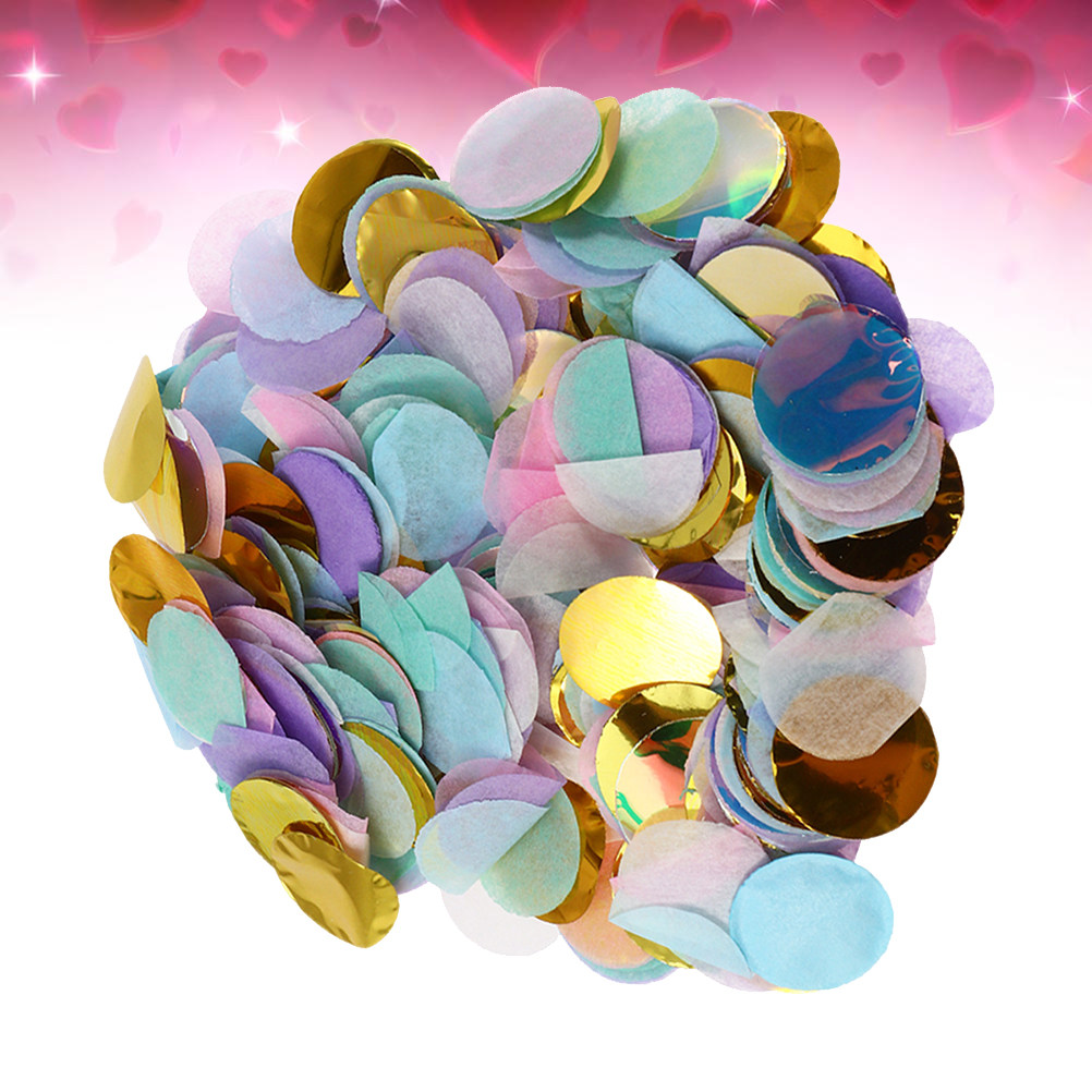 1 Packung 50g Elegantes Rundes – Papercraft Supply Confetti Bewertung und Preis