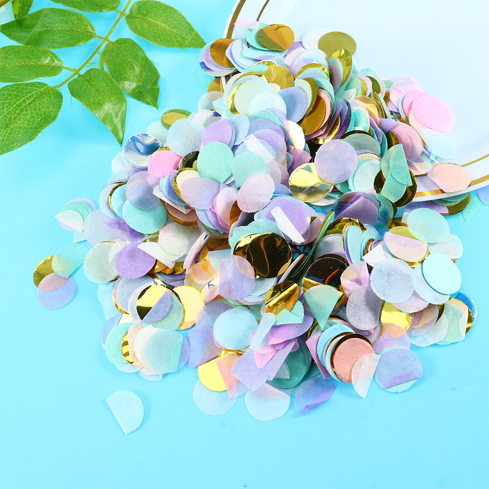 1 Packung 50g Elegantes Rundes – Papercraft Supply Confetti Bewertung und Preis