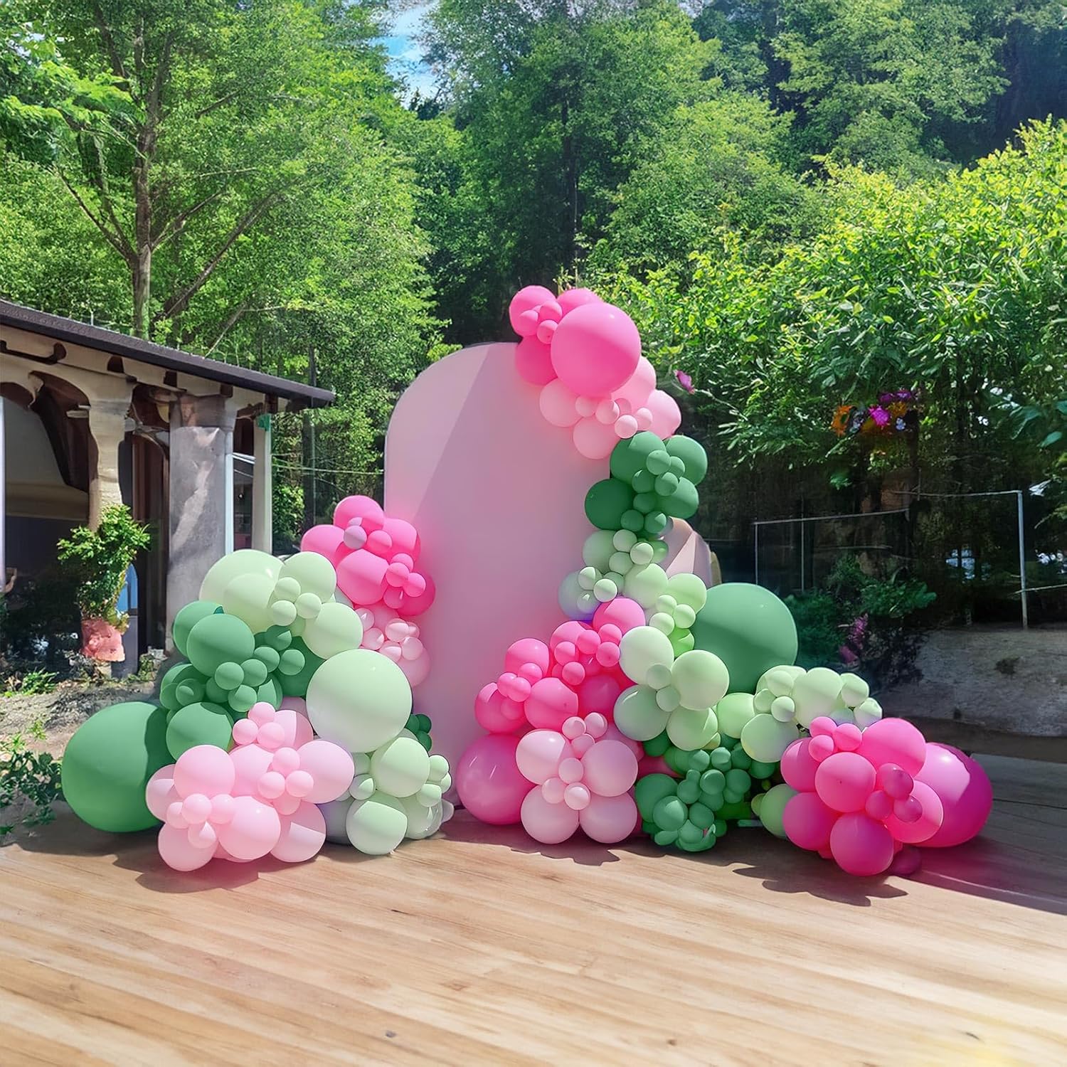 107 Stück Pink Grüne Luftballo – Balloon Arch Kit Bewertung und Preis